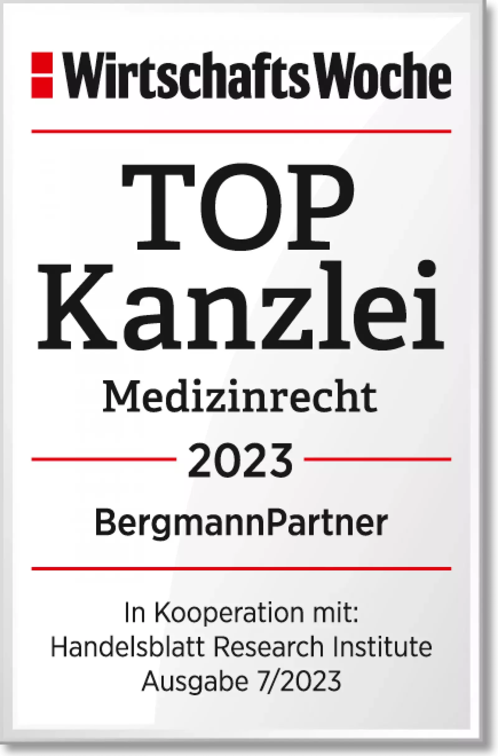 WiWo_TOPKanzlei_Medizinrecht_2023_BergmannPartner WiWo_TOPKanzlei_Medizinrecht_2023_BergmannPartner