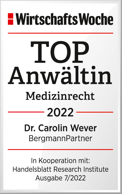BergmannPartner Top Anwältin 2022 BergmannPartner Top Anwältin 2022
