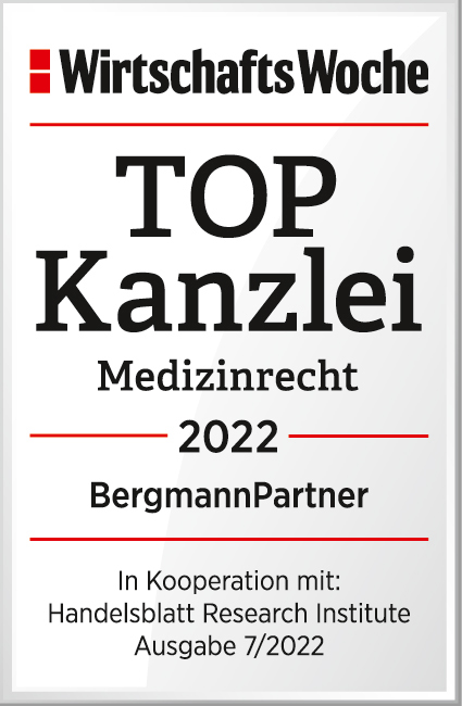 BergmannPartner Top Kanzlei 2022 BergmannPartner Top Kanzlei 2022
